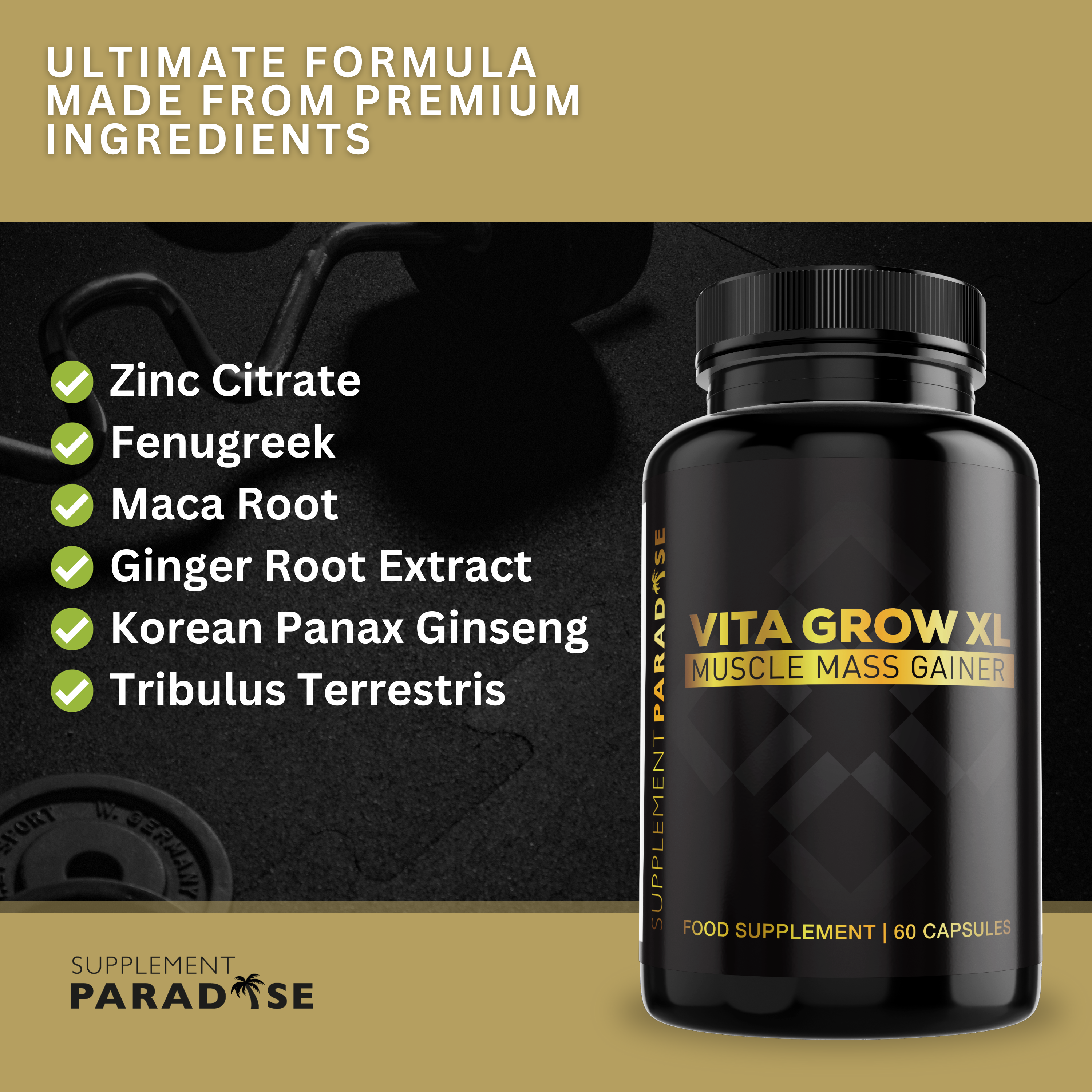 Vita Grow XL Muscle Mass Gain